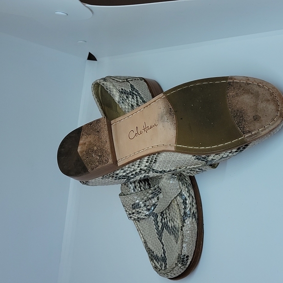 Cole Haan animal print loafers 8.5 - Picture 4 of 4